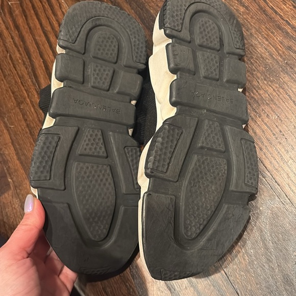 Balenciaga Black and White Sock Sneakers - Picture 3 of 8